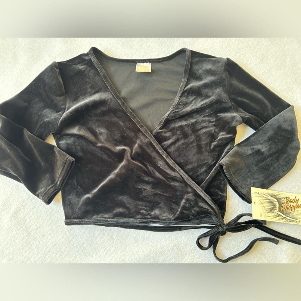 90s side tie dance top